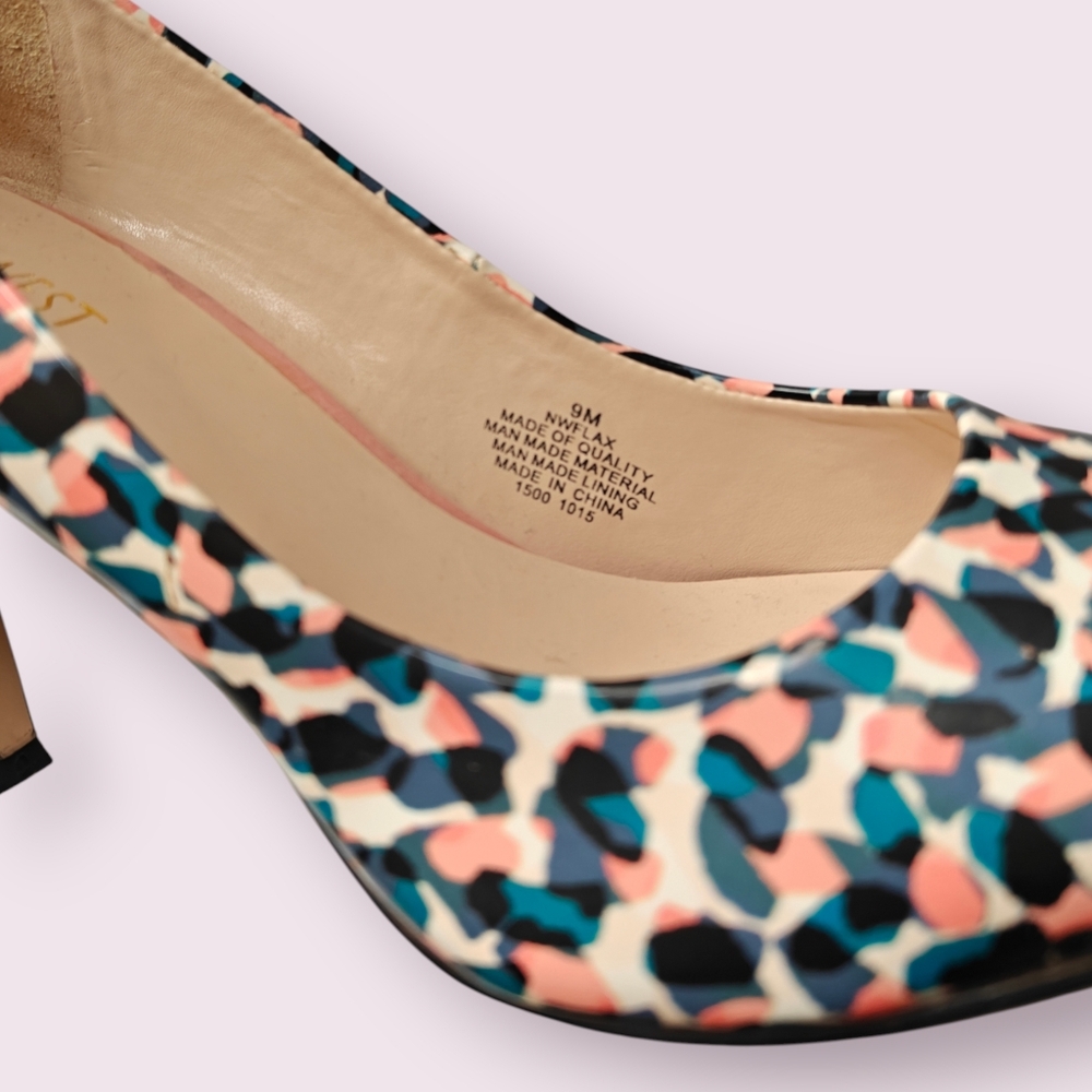 Nine West Elegant Multicolor Women's Pumps Size 9M - Picture 6 of 8